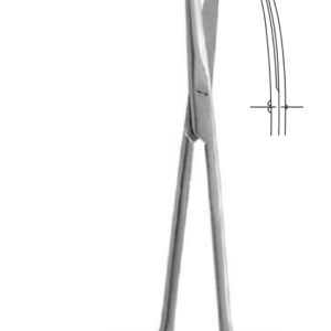 Tijera Metzenbaum Recta 14 cm